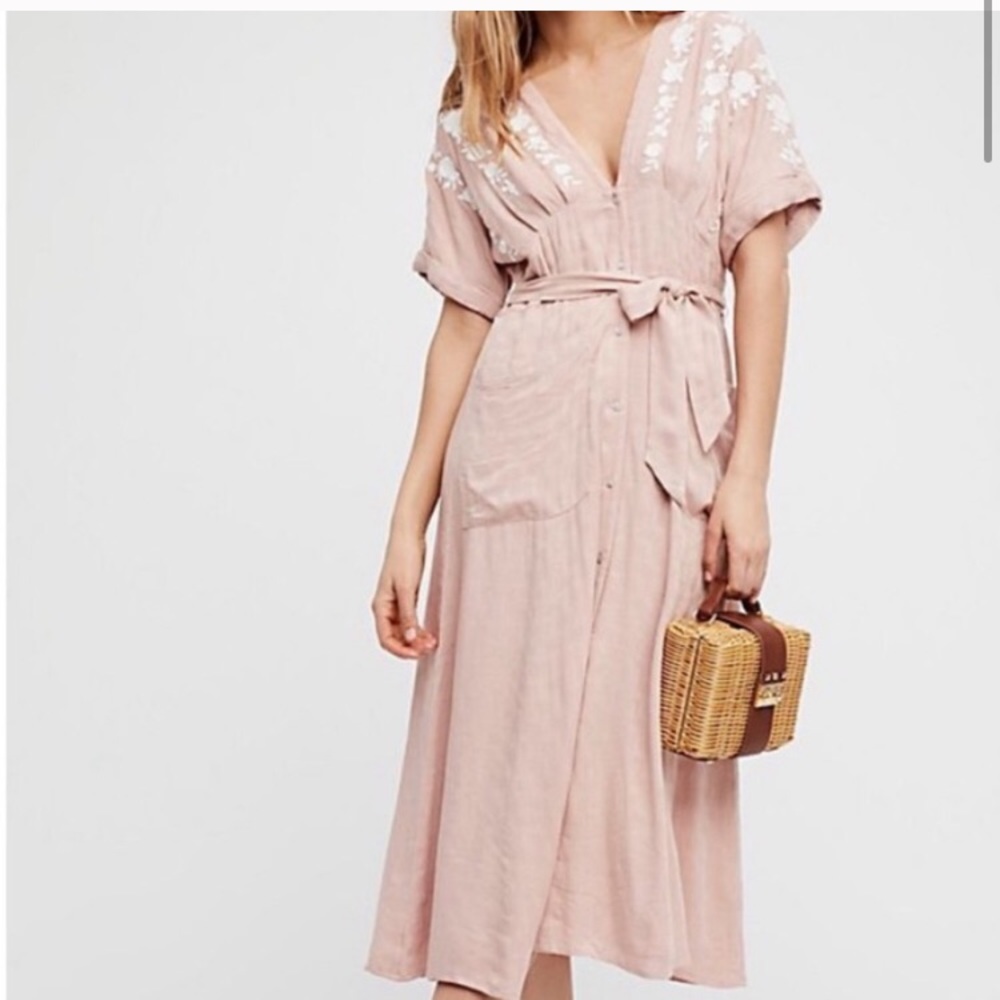 Free people midi dress